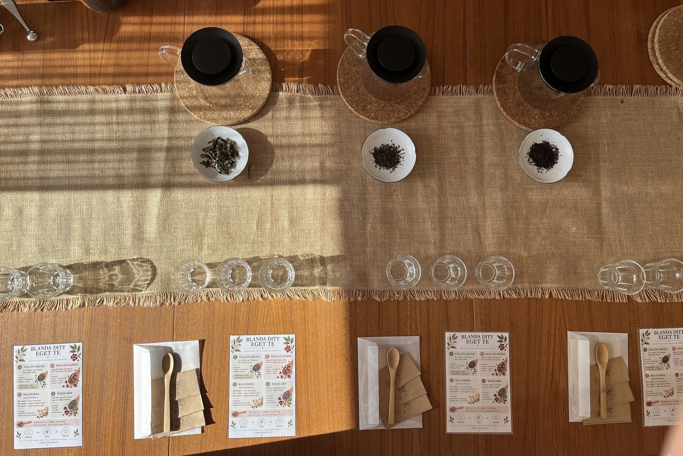 Workshop i teblandning - 13 DEC