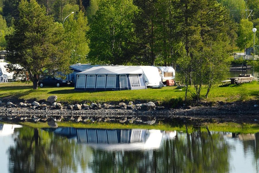 Camping pitch caravan/motorhome/tent with electricity