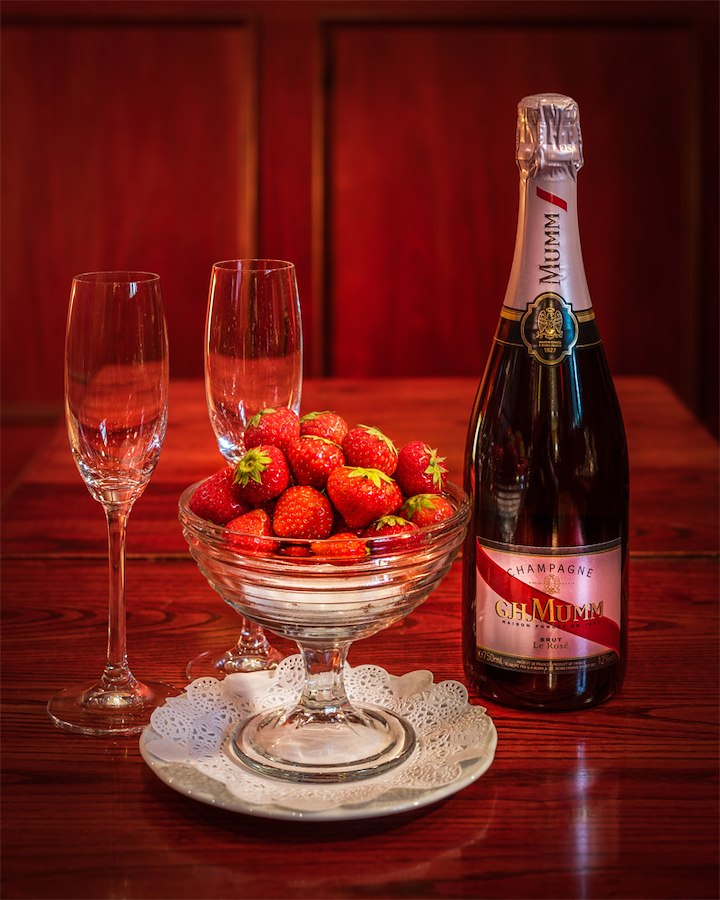 The Champagne and Strawberry Special