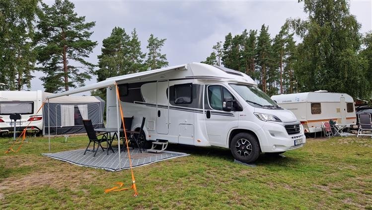 Camping pitch max 8,5 meters