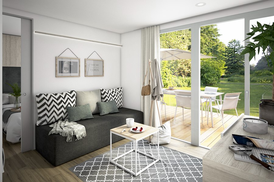 Cottage Deluxe (4 beds, WC/Shower)