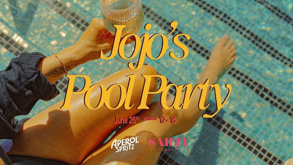 Image of Jojos Poolparty x Aperol & Sarti [26/6]