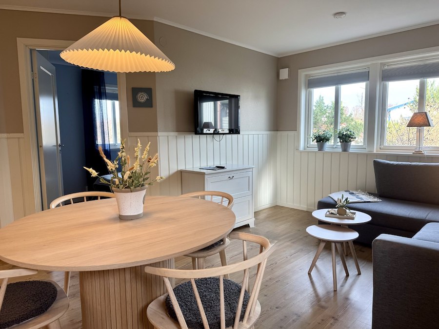 Babord and Styrbord cottages (sleep 4, WC/shower) 