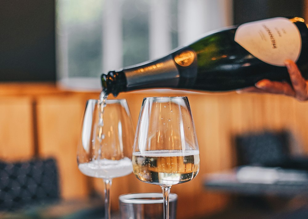 Bubbles, bed and breakfast