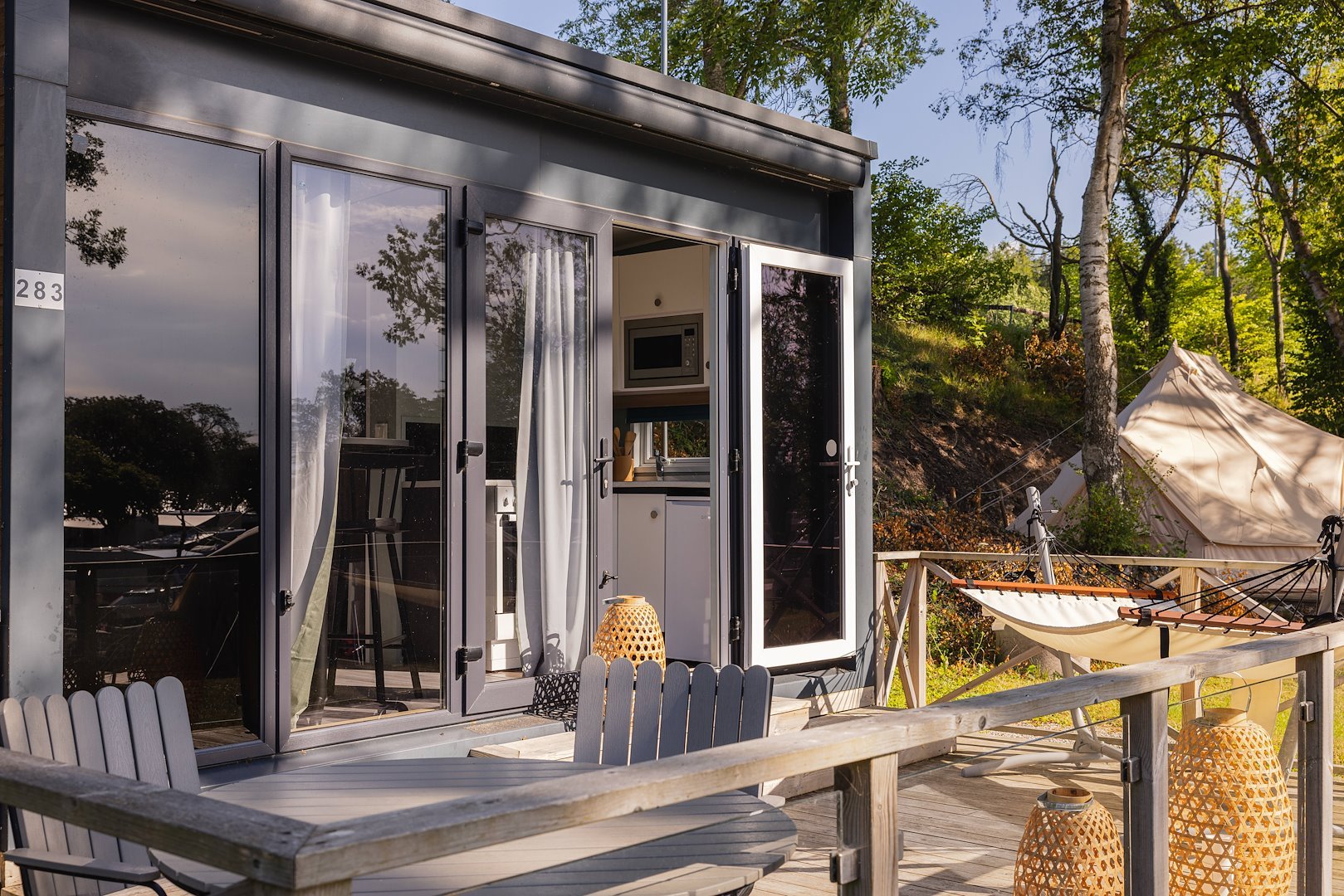 Hütte Strandstudion 2 Betten 15 qm (WC/Dusche)