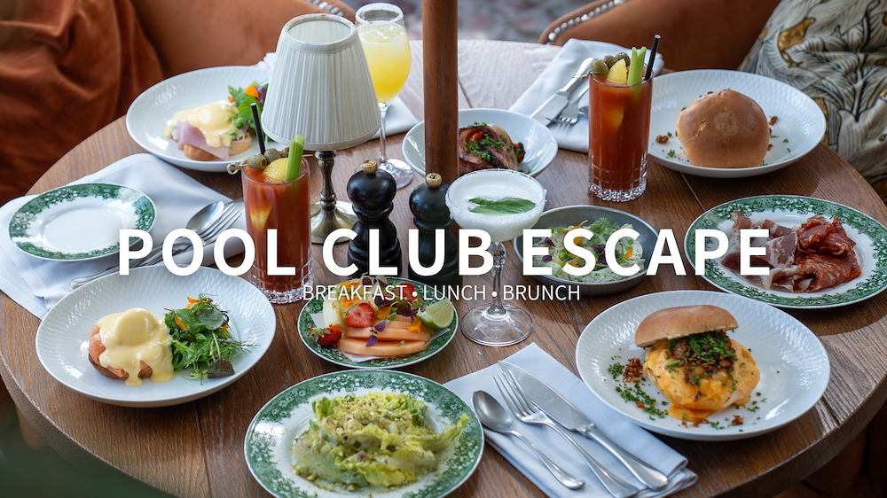 Image of Pool Club Escape - Frukost, Lunch eller Brunch