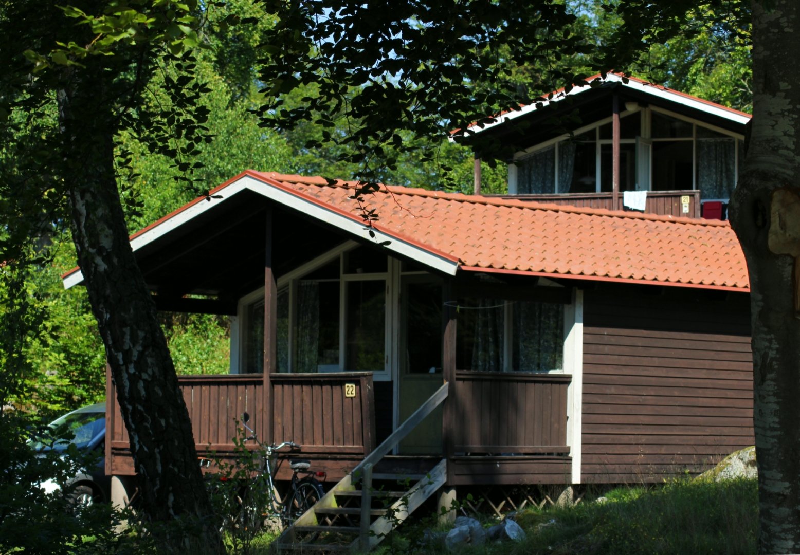 Ferienhaus A (4 Betten, 32 m², WC/Dusche)