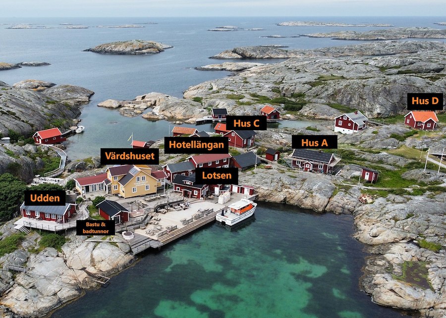 Tvåbäddsrum Hus D
