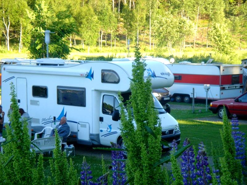 Standplaatsen voor caravans/campers 
