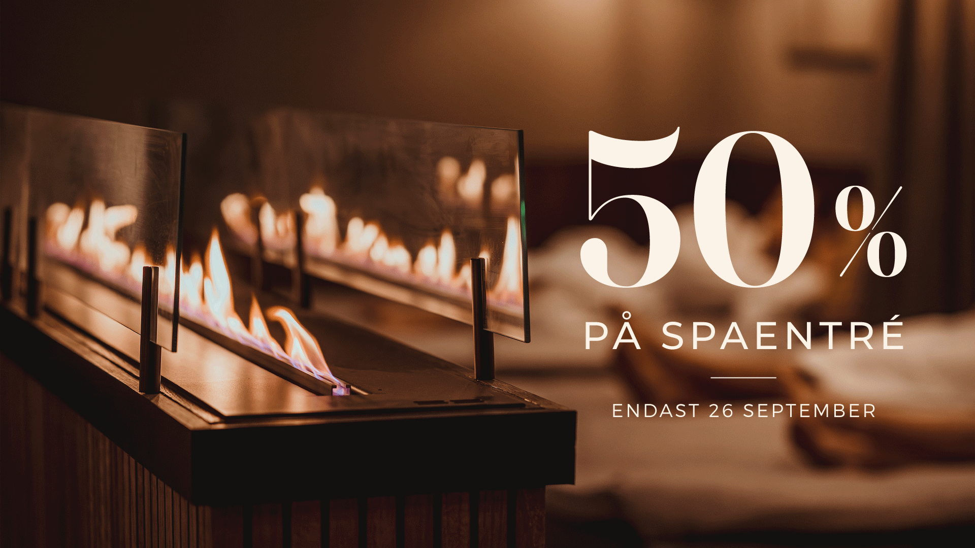 Exklusivt erbjudande | 50% på spaentrén!