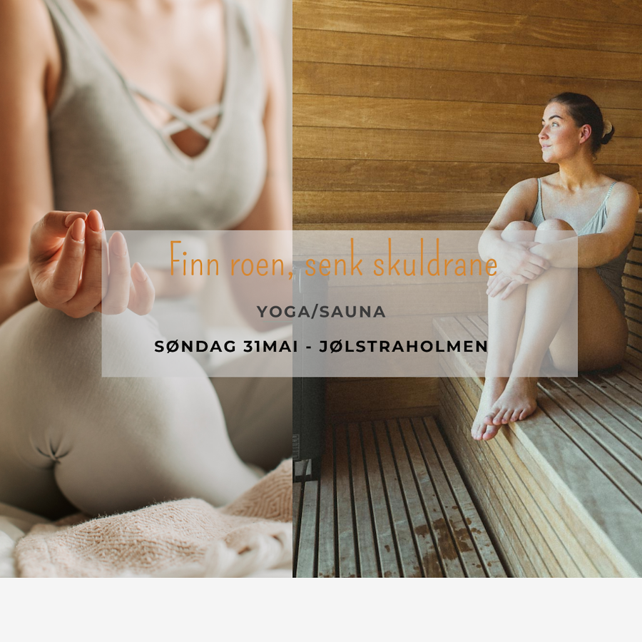 Yoga og sauna på Jølstraholmen