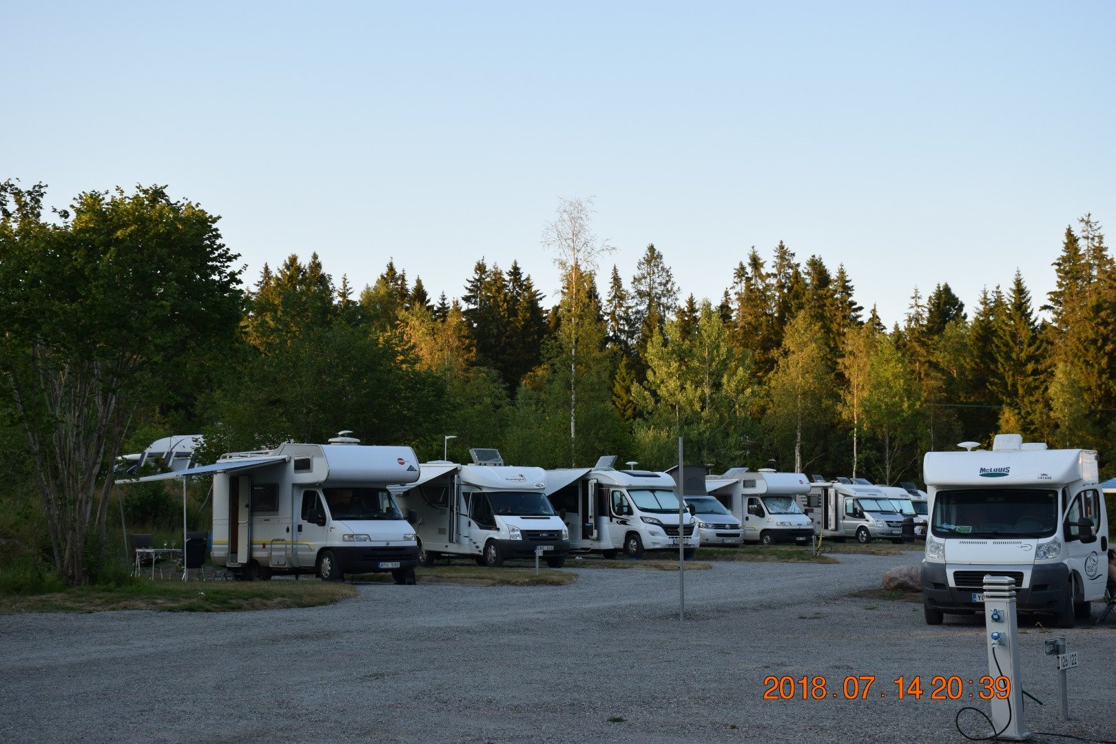 Camping Stellplatz ohne Strom