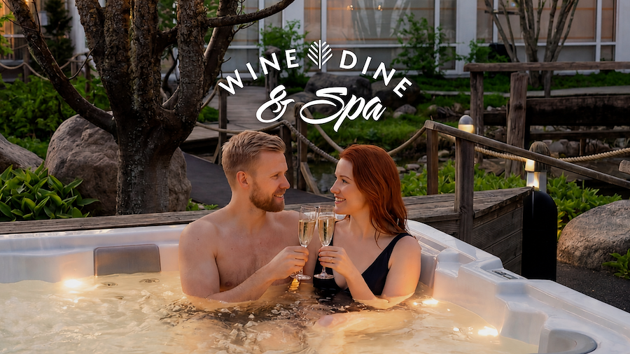 Wine, Dine & Spa
