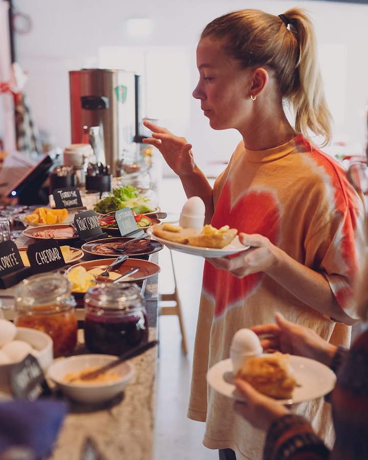 Hotellfrukost valfria dagar