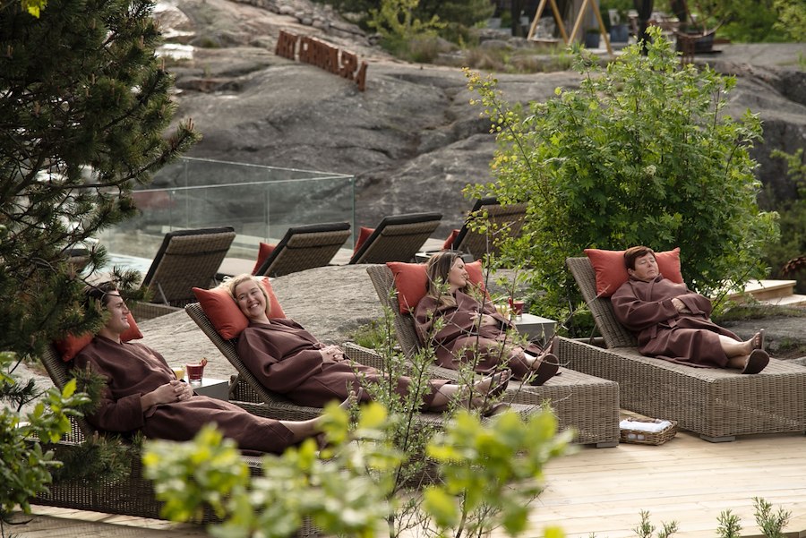 Spa med vänner 