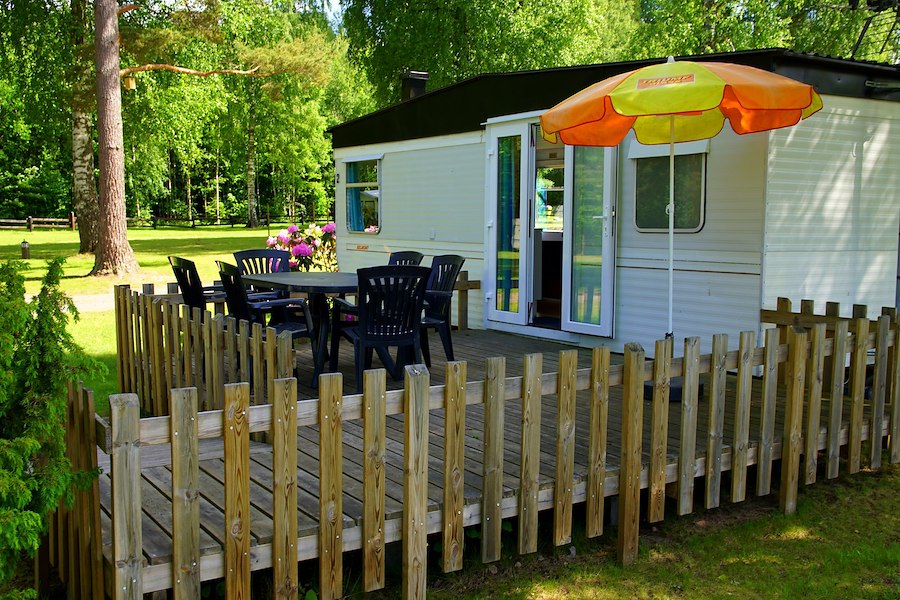 Mobilhome 2 (4-5 beds, WC/shower)