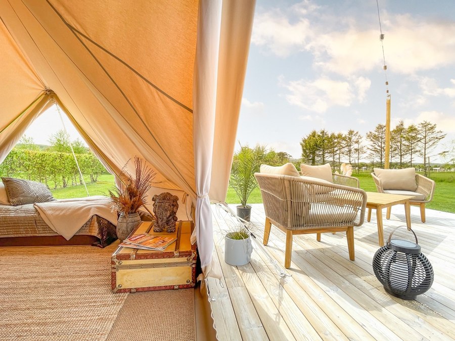 Glamping Tent Safari (4 beds, no WC/Shower)