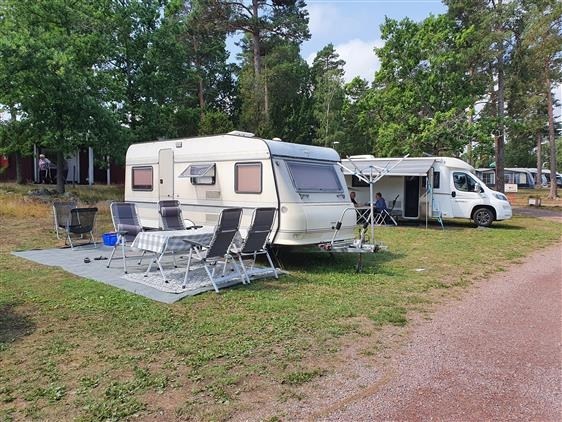 Camping pitch max 7,5 meters