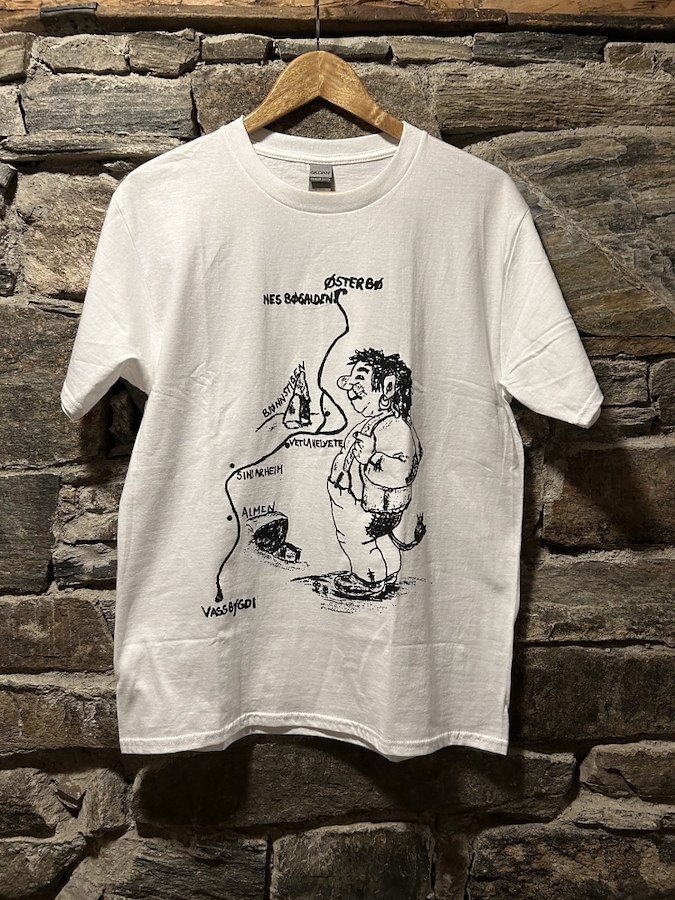 T-shirt "The hike from Østerbø to Vassbygdi"