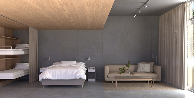 4-bed room 28m²