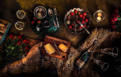 Boka Romantikpaket med guldkant