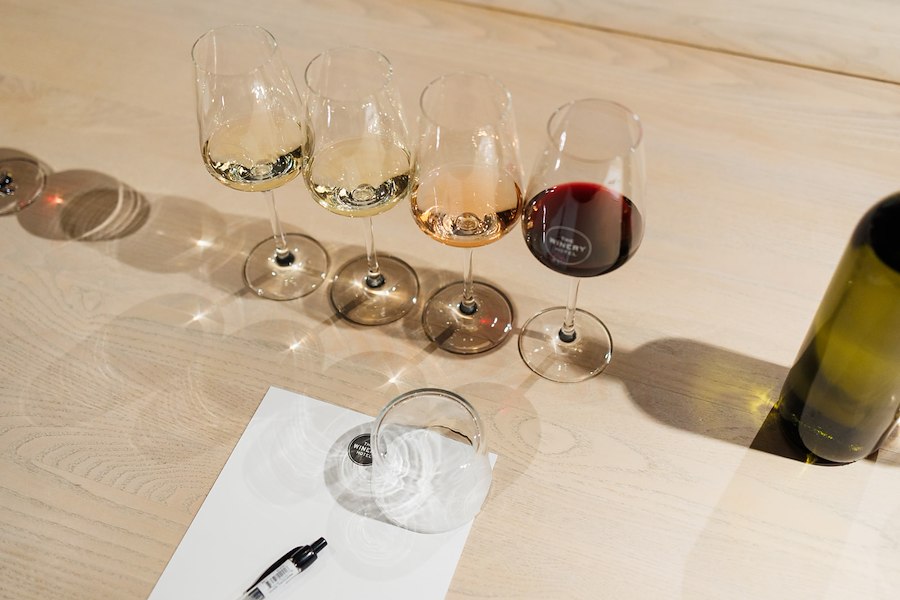 Wine tasting