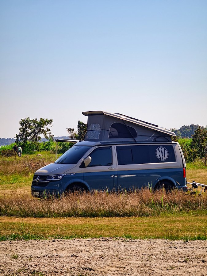Camping pitch caravan/motorhome without electricity