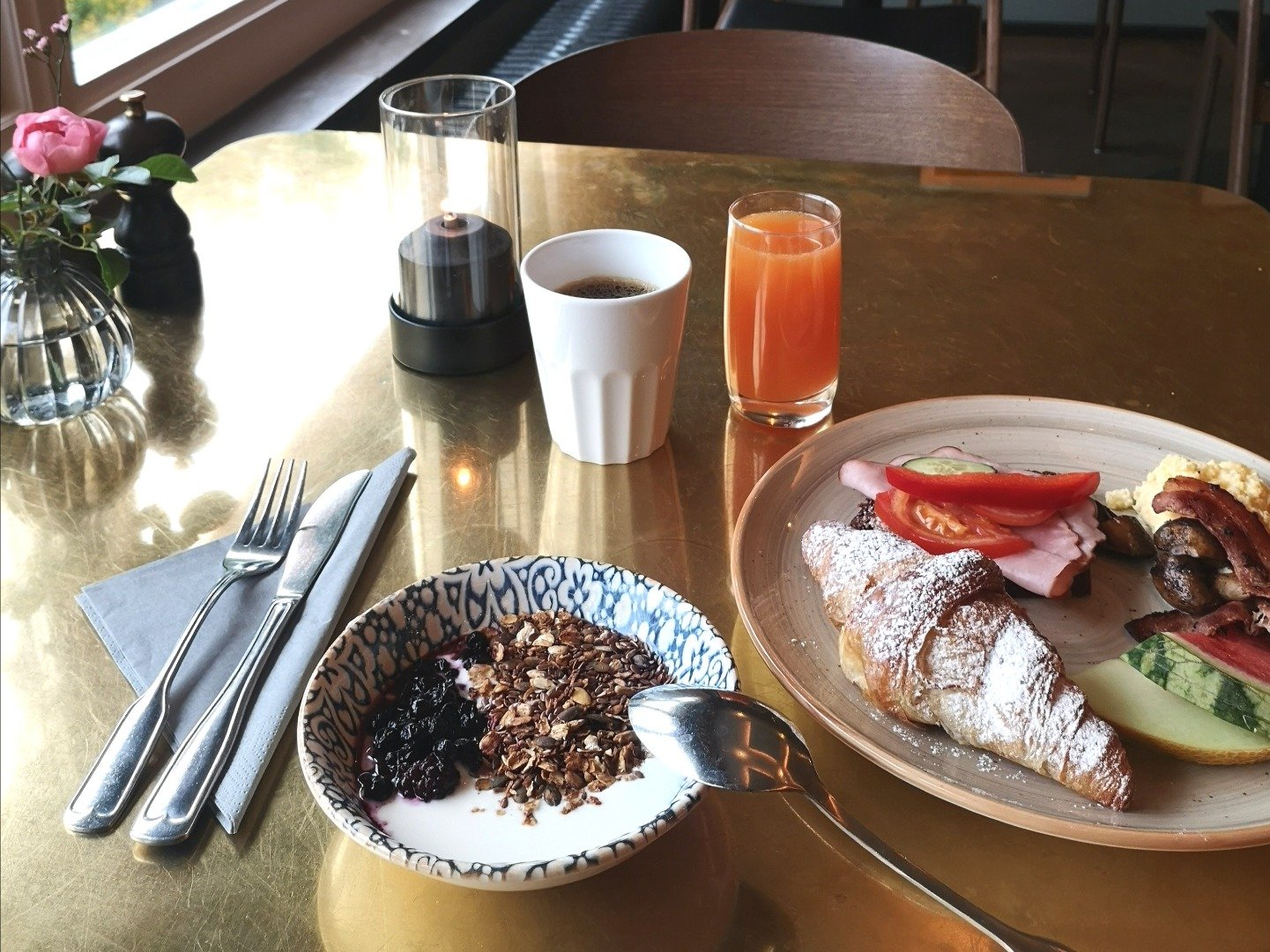 Image of Frukostbuffé på Hotell Kristina