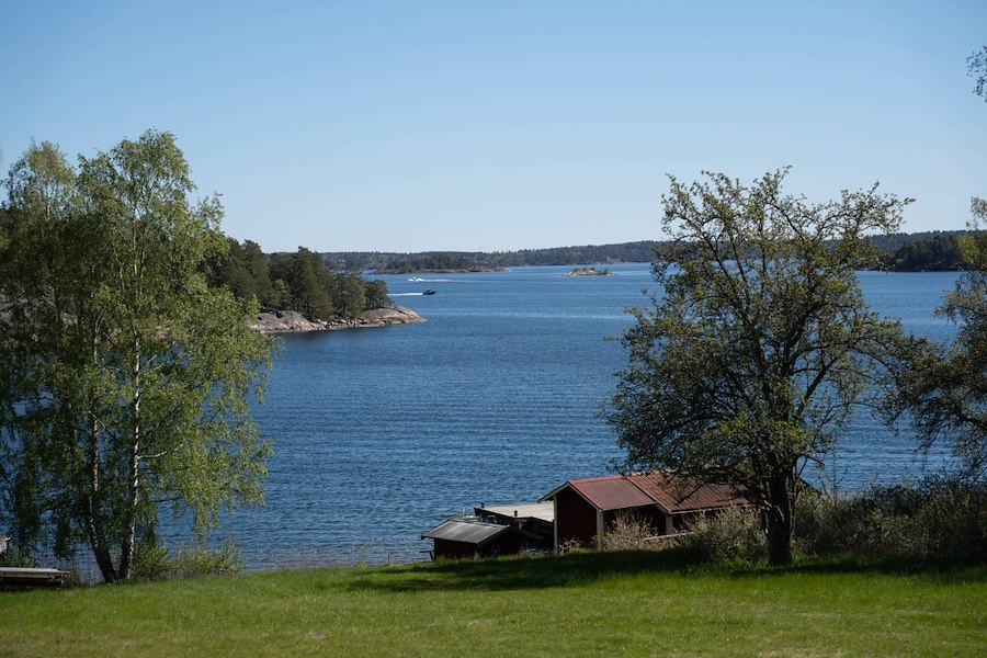 2-3-bäddsrum i våningssäng på Grinda Sea Lodge med delad dusch & mulltoa