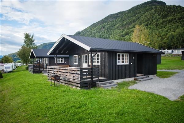 Hytte med bad, 2 soverom - 6 personer