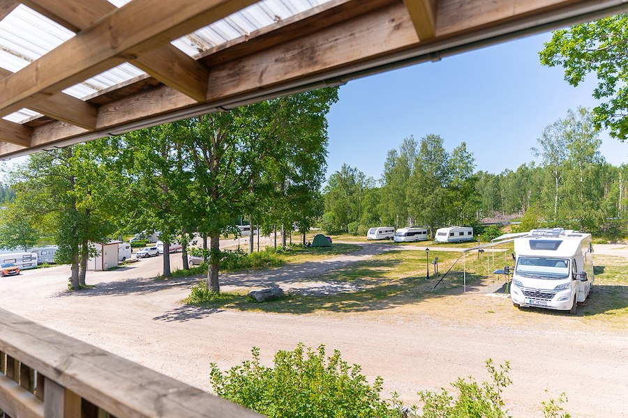 Camping pitch with electricity, max. 12 metres including drawbar