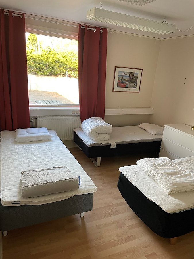 Room in hostel for 4 persons