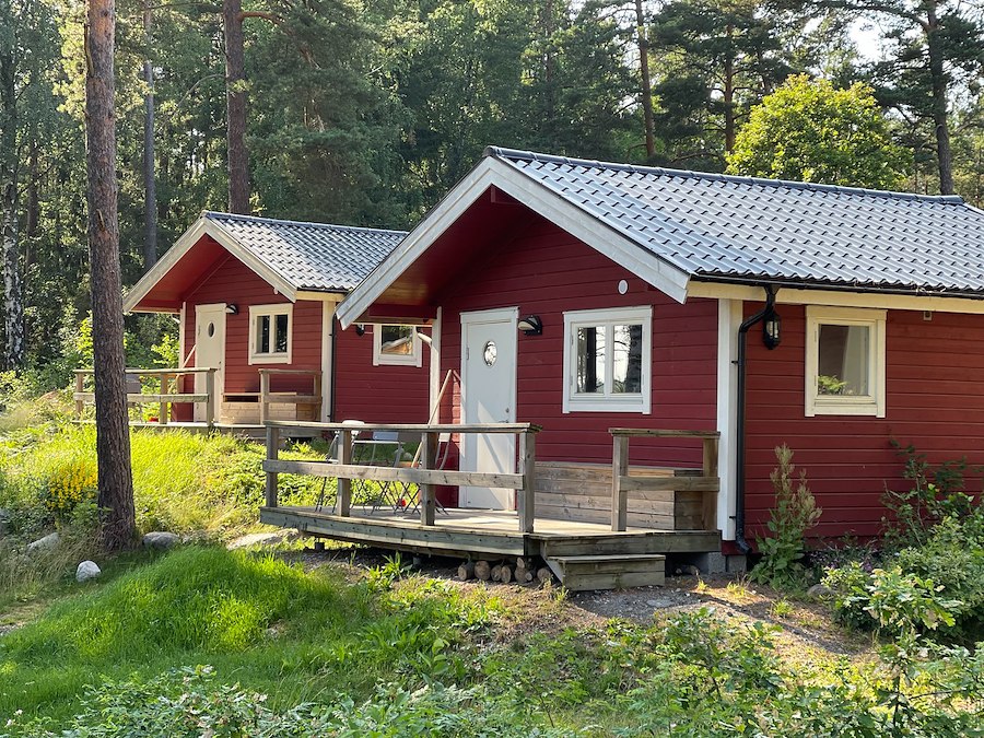 Cottages with WC and shower