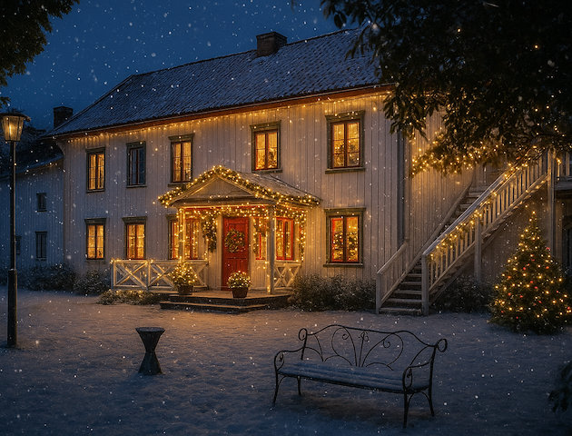 Boka En jul att landa i på Två Skyttlar på Två Skyttlar