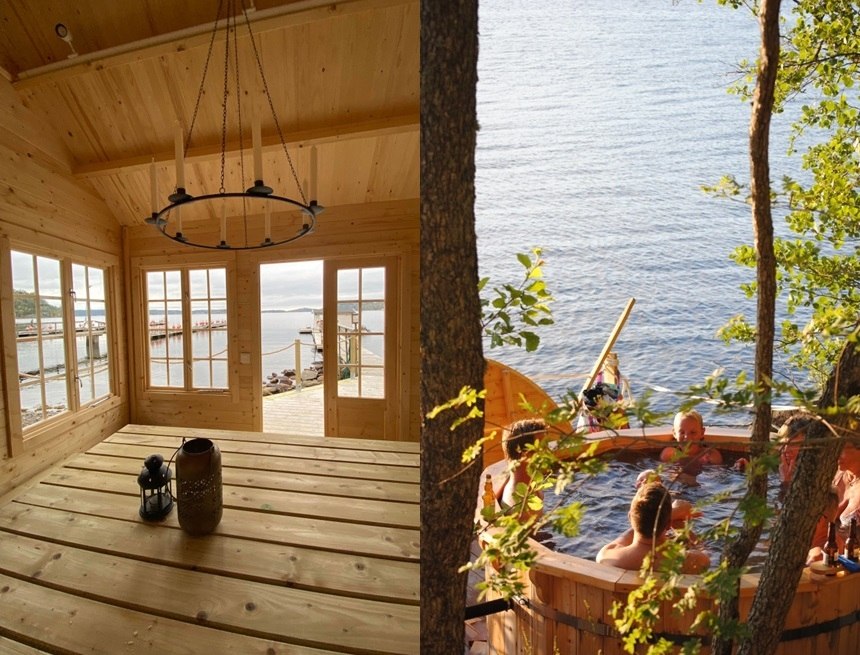 Badtunna och strandhuset kl 18-22