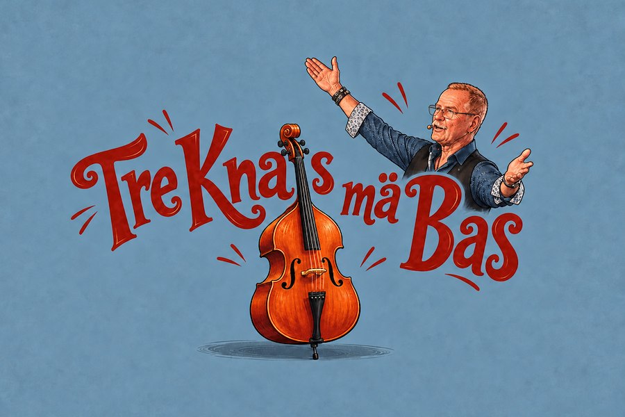 Tre Knas mä Bas – Musik, minnen & skratt!