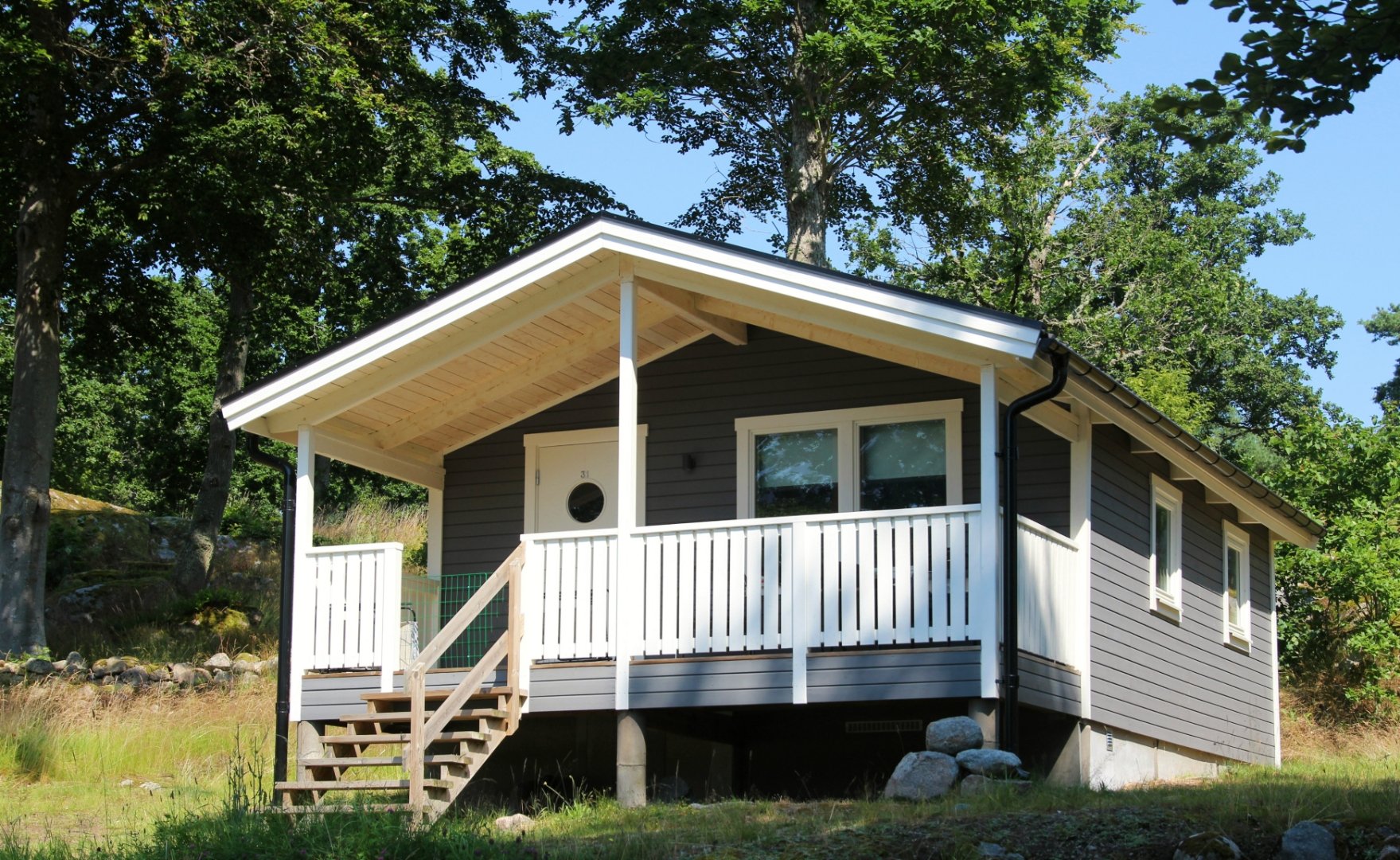 Kolle Ferienhaus (4 Betten, 32 m², WC/Dusche)