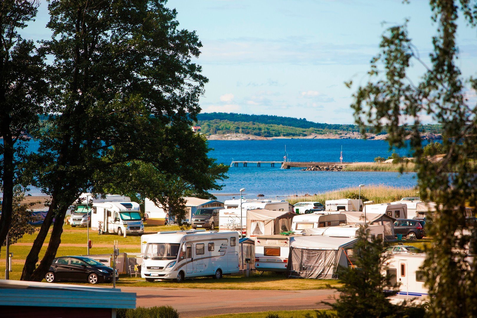 Campingtomt. Max. 6 meter