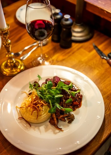 voucher-Julklapp middag