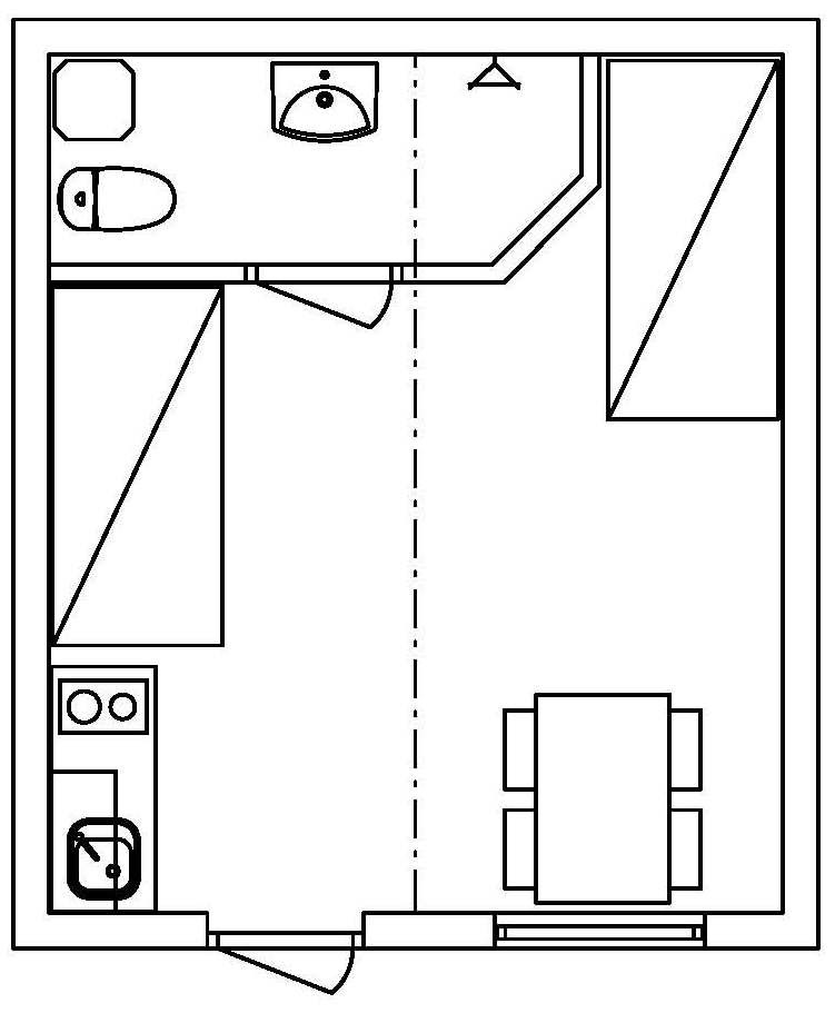 Zusätzliches Bild 7/7 von Ferienhaus (4 Betten, WC/Dusche)