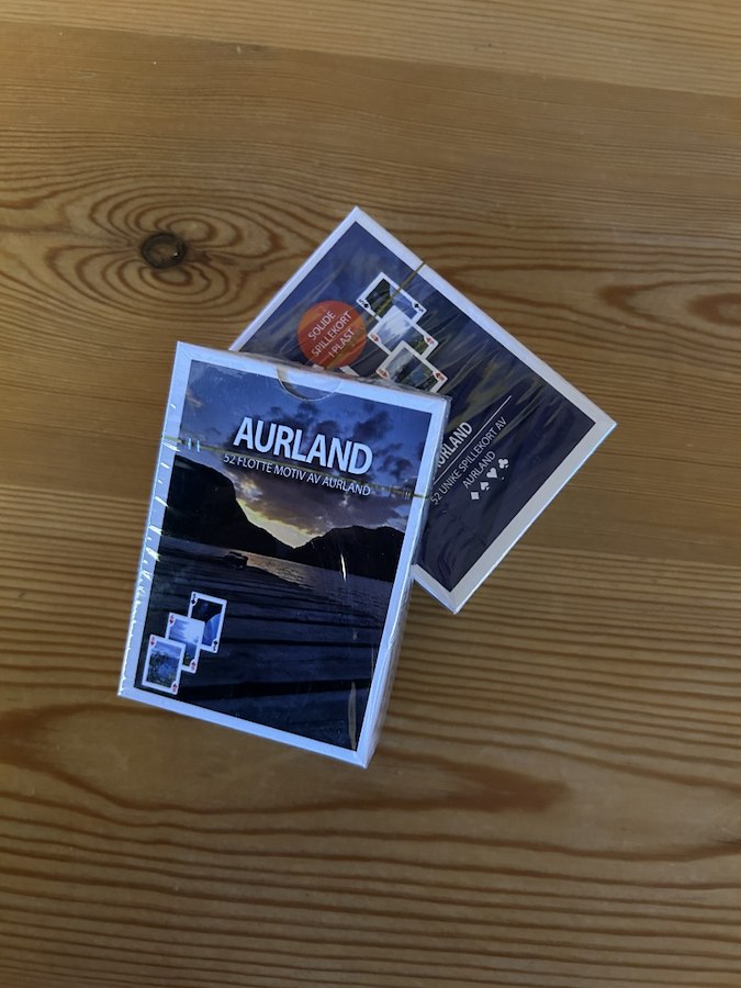 Deck of cards from Aurland