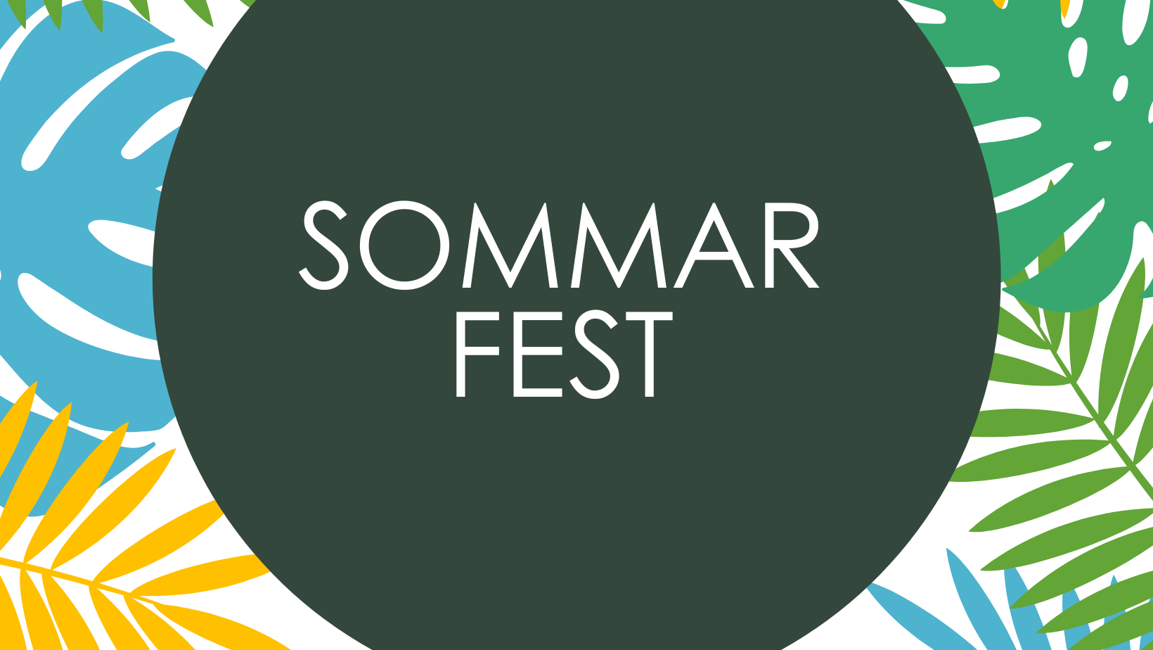 Image of Billett til sommarfest for Roseklubben