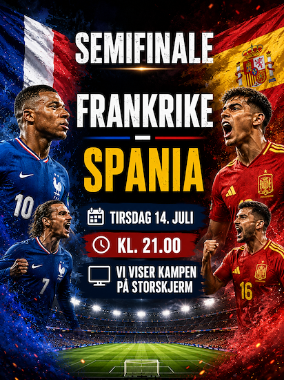 Semifinale Frankrike mot Spania-image