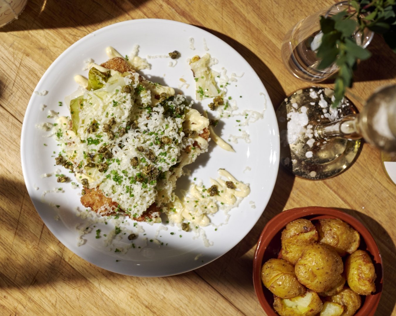 Image of Schnitzel & dessert