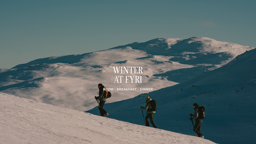 Winter at Fyri