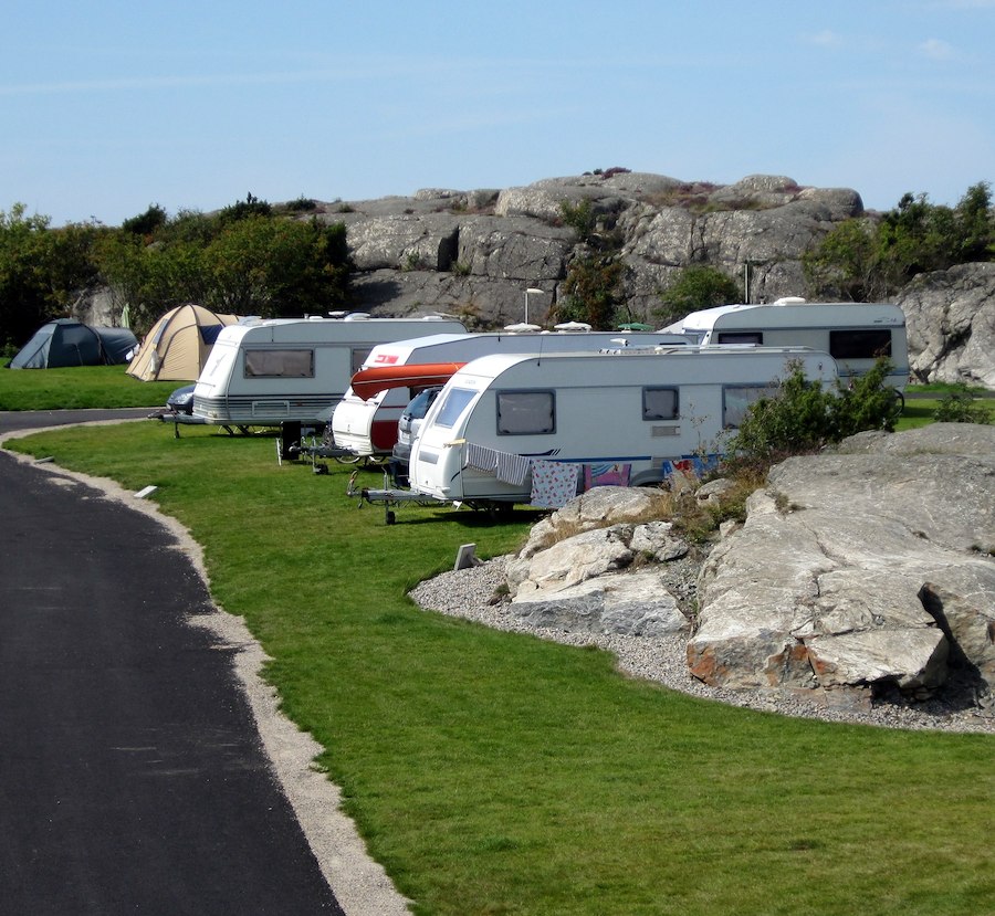 Camping pitch caravan/motorhome electricity included