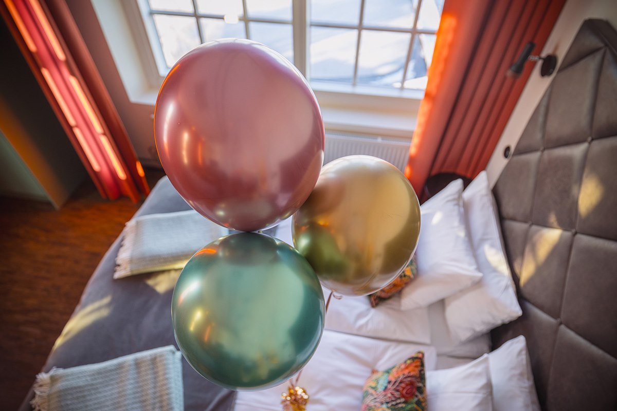 Image of Ballonger på rummet 