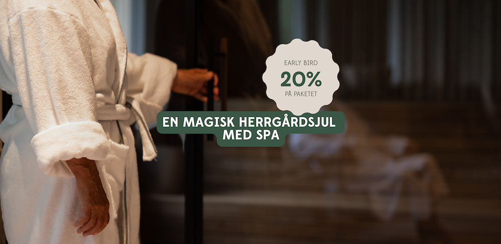 En magisk herrgårdsjul med SPA