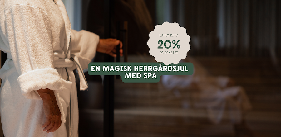 En magisk herrgårdsjul med SPA