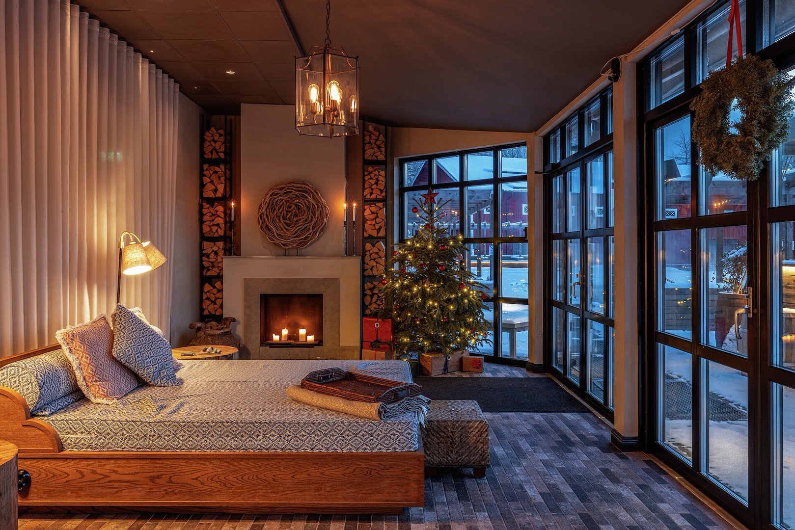 Julafton med spa på naturnära Skytteholm